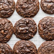 fudgy brownie mix cookies salt baker