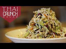 thai crunch salad ventuno chefscorner