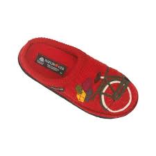 Womens Haflinger Bicycle Slipper Size 37 M Red