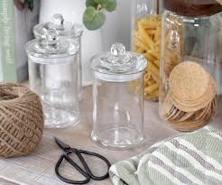 Set 3 Ashby Glass Jars Gift Ideas For