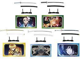 Bbts is your online source for figures, statues, and plush toys based on demon slayer: F Toys Confect Demon Slayer Kimetsu No Yaiba Nithirin Swords Collection Mini Figure Clear Card Clear Card B Horizontal 5 Types Amazon Sg Toys
