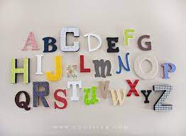 Collect Wooden Letters From Hobby Lobby