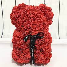 Check spelling or type a new query. China Artificial Flowers Red Teddy Rose Bear Christmas Valentines Day Gift China Wedding Gift And Love Gift Price