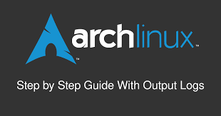 arch linux installation guide part 1