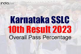 karnataka sslc 10th result 2023 four