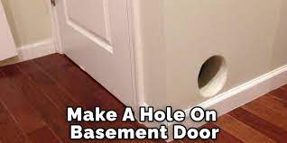 How To Make A Cat Door To Basement