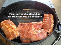 smoking ribs on a weber grill how to