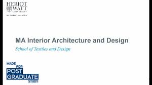 ma interior architecture and design