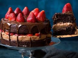 strawberry chocolate cake recipe