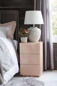 Stylish bedside tables form an integral element in modern bedroom design. Next Sloane Google Search Pink Bedside Tables 3 Drawer Bedside Table Bedside Table Decor