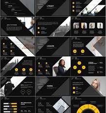 Clean Report Powerpoint Template Powerpoint Templates