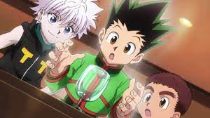 Gon and Killua Take the Water Divination Test - YouTube