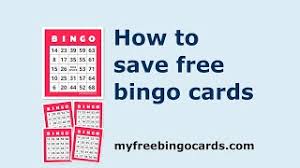 Maybe you would like to learn more about one of these? How To Save Free Bingo Cards Youtube