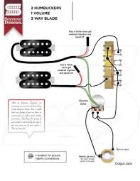 Because typical seymour duncan pickups have the coil with the north magnet on the inside and the coil with the south magnet on the outside, the wiring diagram above will give you. Wiring Two Humbuckers One Vol No Tone 3 Way Blade Fender Stratocaster Guitar Forum