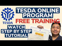tesda program free training