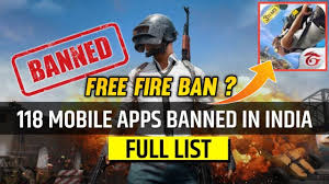 Everything without registration and sending sms! Is Free Fire Banned In India Pubg Mobile With 118 Apps Banned In India Free Fire Ban Youtube