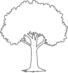 tree outline vector art icons and