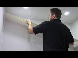 install bathroom ceiling cladding