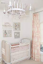 French Nursery With Pink Curtains