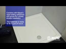 mapei uk shower waterproofing kit