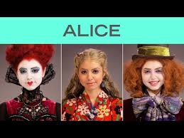 alice through the looking gl makeup