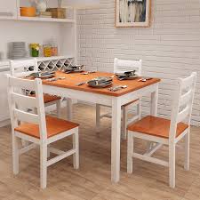 Get great deals on wooden kitchen chairs. China Wooden Kitchen Furniture Sets Solid Wood Dinner Table And 4 Chairs China Wood Table Wood Chair