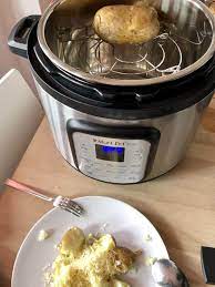 jacket potatoes in the instant pot duo