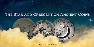 the star and crescent on ancient coins