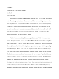 to kill a mockingbird essay docshare tips 