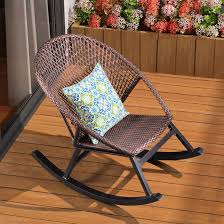 Garden Rattan Chair And Aluminum Frame