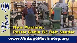 porter cable b3 belt sander