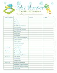 Baby Shower Checklist Pdf Magdalene Project Org