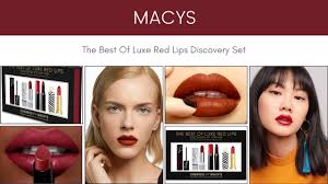 luxe red lips discovery set