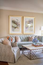 southern transitional living room decor