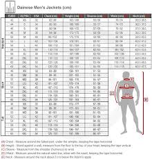 Dainese Motorcycle Pants Size Chart Disrespect1st Com