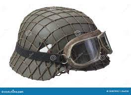 Camouflaged Nazi German Helmet Editorial Stock Photo - Image of metal,  rusty: 30307993