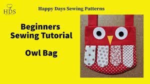 owl bag tutorial by happy days sewing
