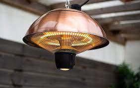hanging copper effect electric patio