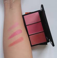 sleek blush by 3 review and swatches