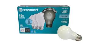 Green Deals 4 Pack Ecosmart 60w A19 Dimmable Led Light Bulbs 6 More Electrek