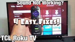 This guide will show you how to adjust the volume level on your tv, make sure you have the sound settings configured to match the type of speakers you are using. Tcl Roku Tv No Sound Or Audio Is Delayed Or Echoing Fixed 4 Solutions Youtube