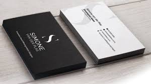 ideas in the printing of the business cards