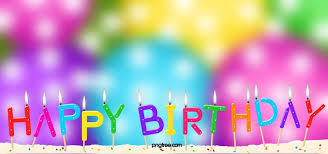 Colorful Birthday Background Colorful Birthday Candle
