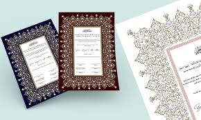 create marriage certificate design