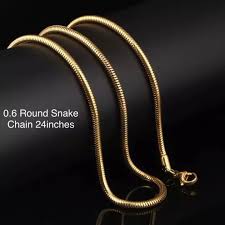 the bling empire snake chain 18k gold