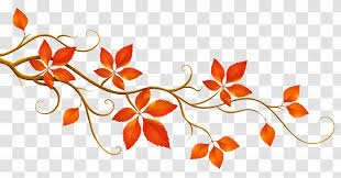 Download in under 30 seconds. Autumn Leaf Color Branch Clip Art Orange Decorative With Leaves Clipart Transparent Png