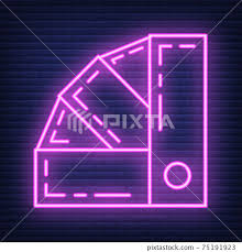 Concept Neon Design Color Palette Icon