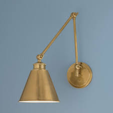 Swing arm wall lights are exceptionally versatile and since these wall lights have adjustable arms; Norwell Aidan Aged Brass Swing Arm Wall Lamp 8475 Ag Ms Bellacor