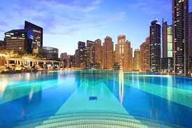 Close to dubai mall can go by walking through the tunnel. The 5 Best Rooftop Pools At Hotels In Dubai 2020 Update