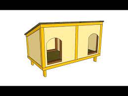 How To Build A Double Dog House